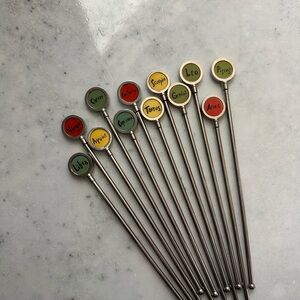 Zodiac Sign Drink Stirrers Pottery Barn Barware